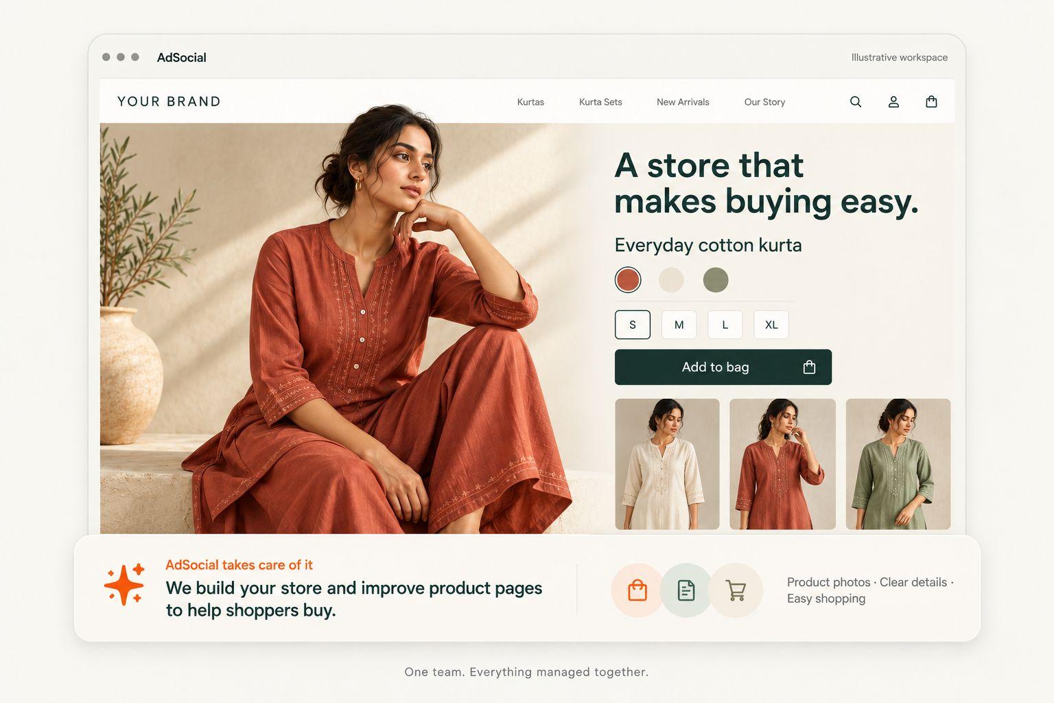 A store that makes buying easy